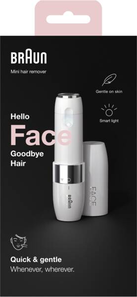 Braun Gesichtshaarschneider FS 1000 Mini Hair Remover