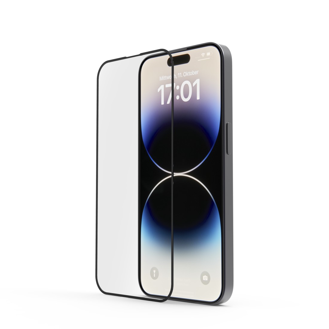 Hama Handy-Schutzglas "Extreme Protect" f. Apple iPhone 14 Pro Max, Montagehilfe