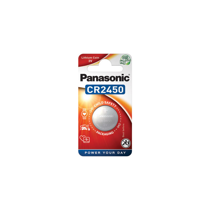 Panasonic CR2450L/1BP Knopfzelle Li