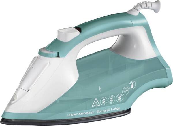 Russell Hobbs Dampfbügeleisen Light and Easy Dampfbügeleisen Türkis-Weiss