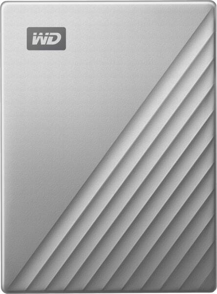 Western Digital Festplatte My Passport Ultra 2TB Silber