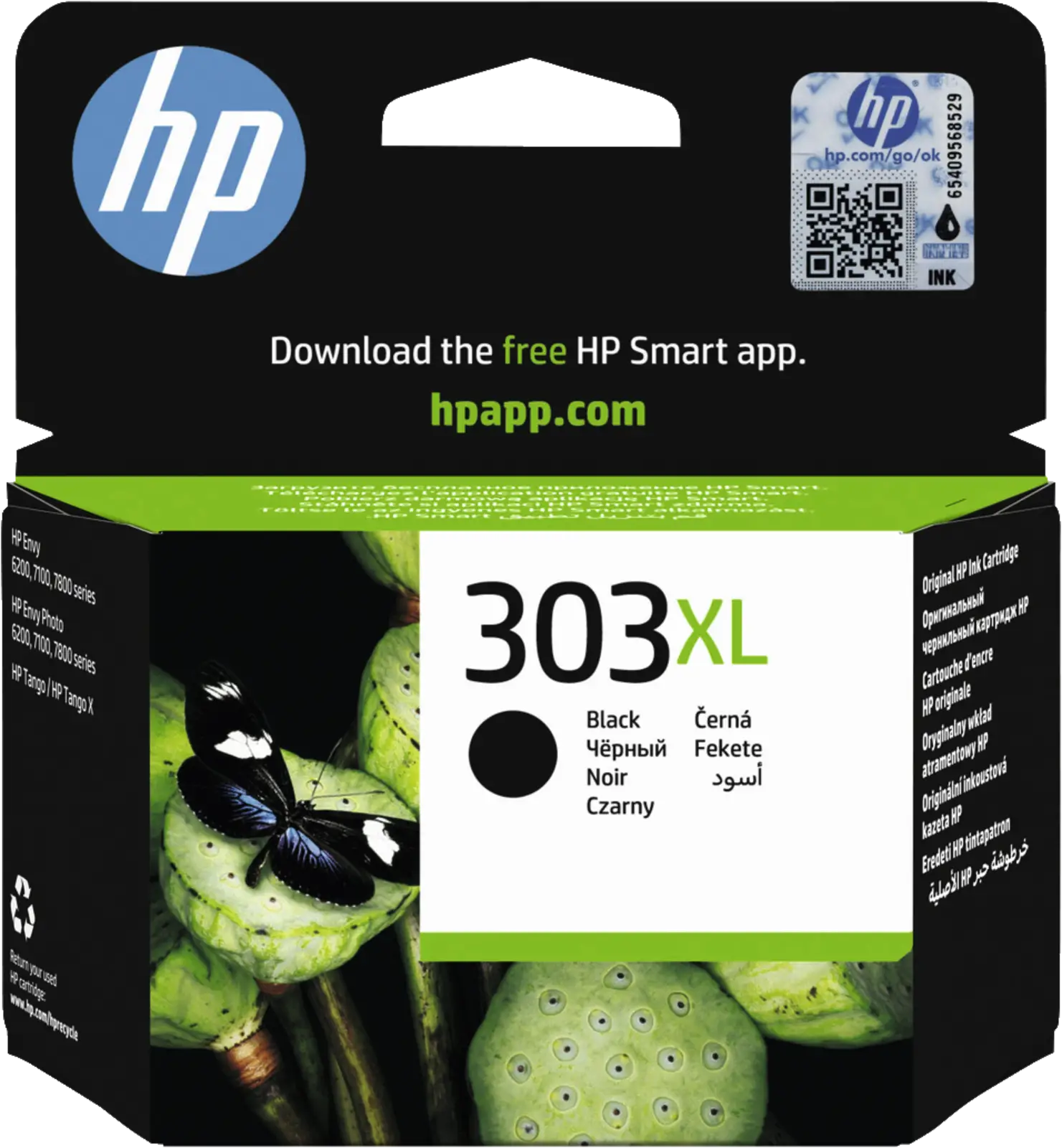 HP 303XL hohe Reichweite Original Ink Cartridge — Black