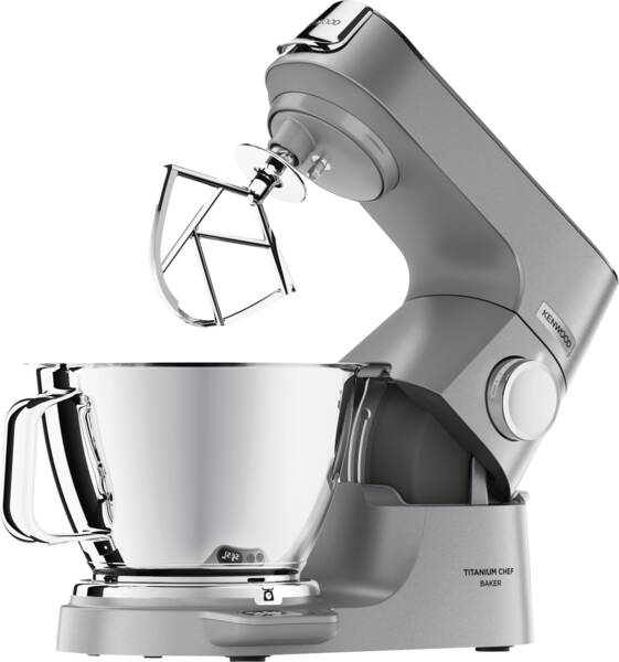 Kenwood Küchenmaschine KVC 85.314SI Titanium Chef Baker Silber