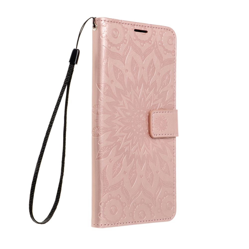 MEZZO Book Case für SAMSUNG Galaxy A55 5G Mandala gold rosa