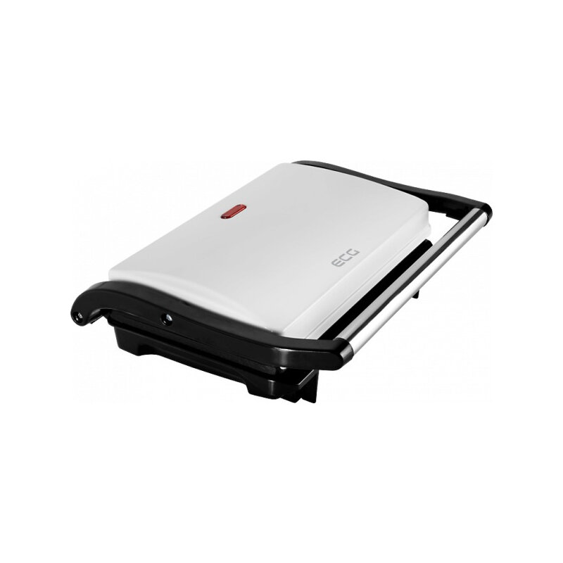ECG S 1070 Panini, Kontaktgrill 700W, weiss