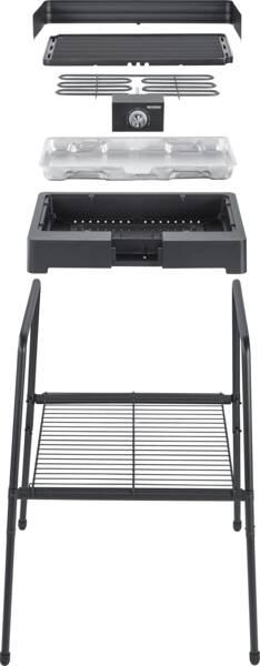 Severin Barbecue-Elektrogrill PG 8568 Schwarz