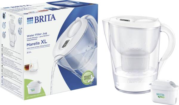 Brita Wasserfilter Marella XL Weiss