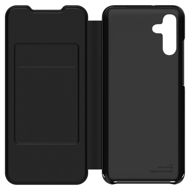 Samsung Wallet Flip Case Galaxy A15 schwarz