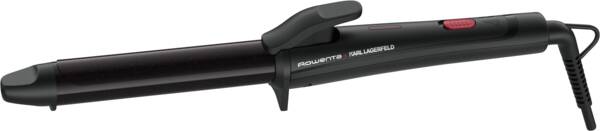 Rowenta Lockenstab CF321L Curling Tong Karl Lagerfeld Schwarz-Rot