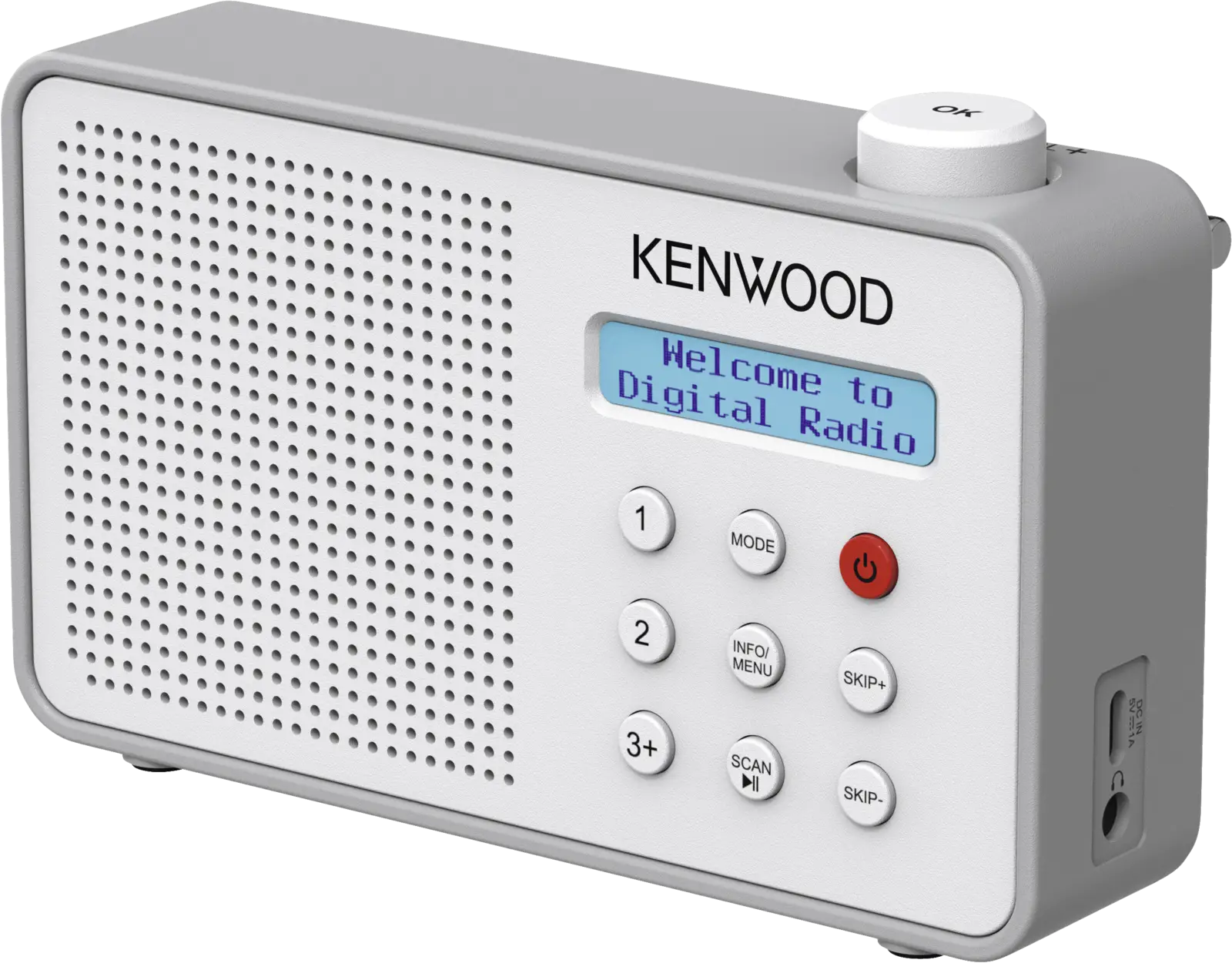 Kenwood CR-M 25 DAB — Weiss