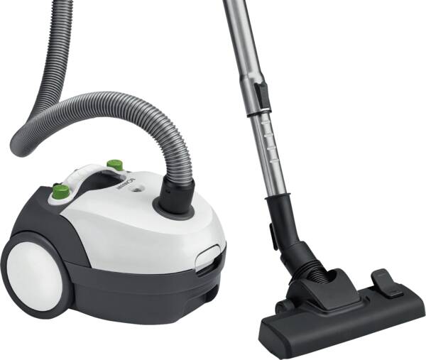 Bomann Bodenstaubsauger BS 9019 N CB Weiss-Grau
