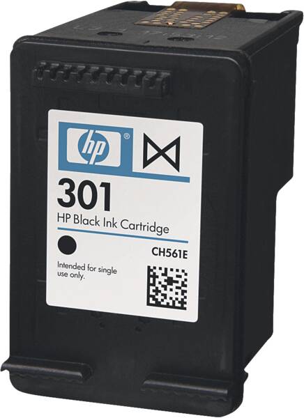 HP Tintenpatrone CH561EE HP 301 Schwarz
