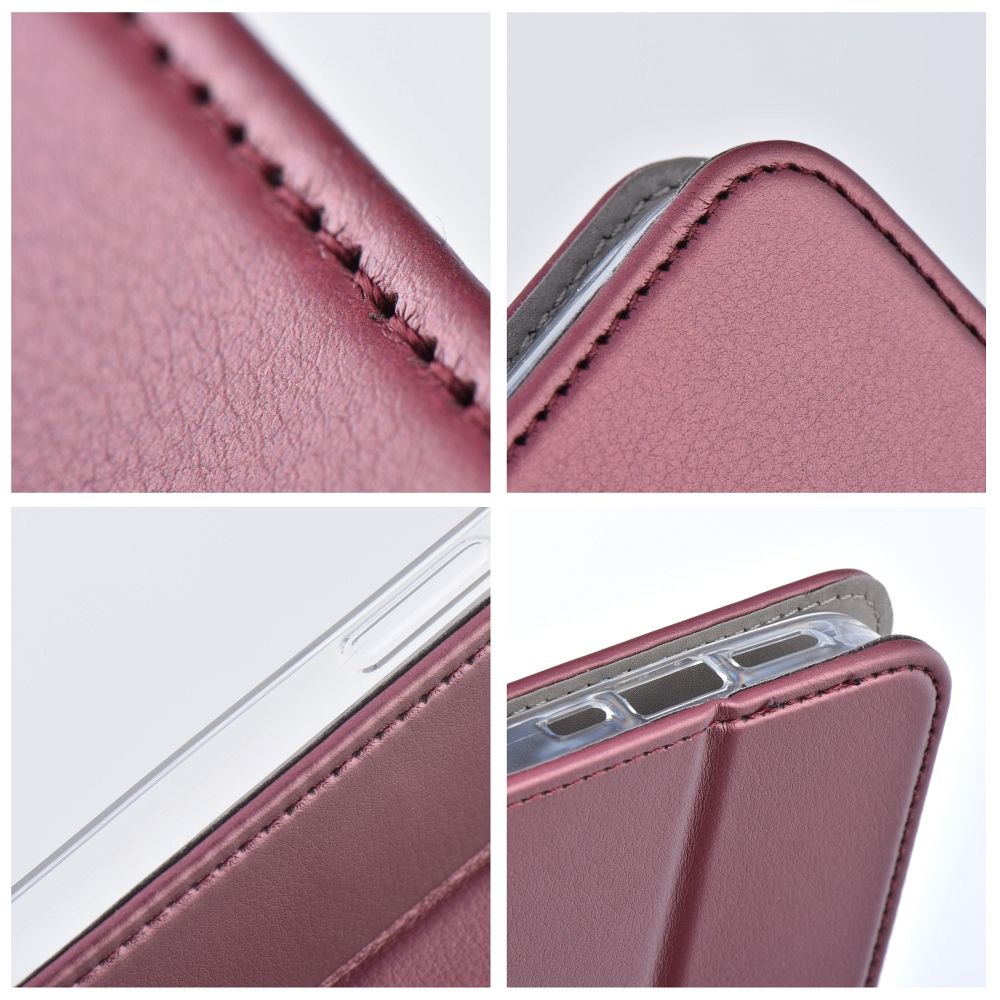 Smart Magneto Holster für SAMSUNG A16 burgunderrot