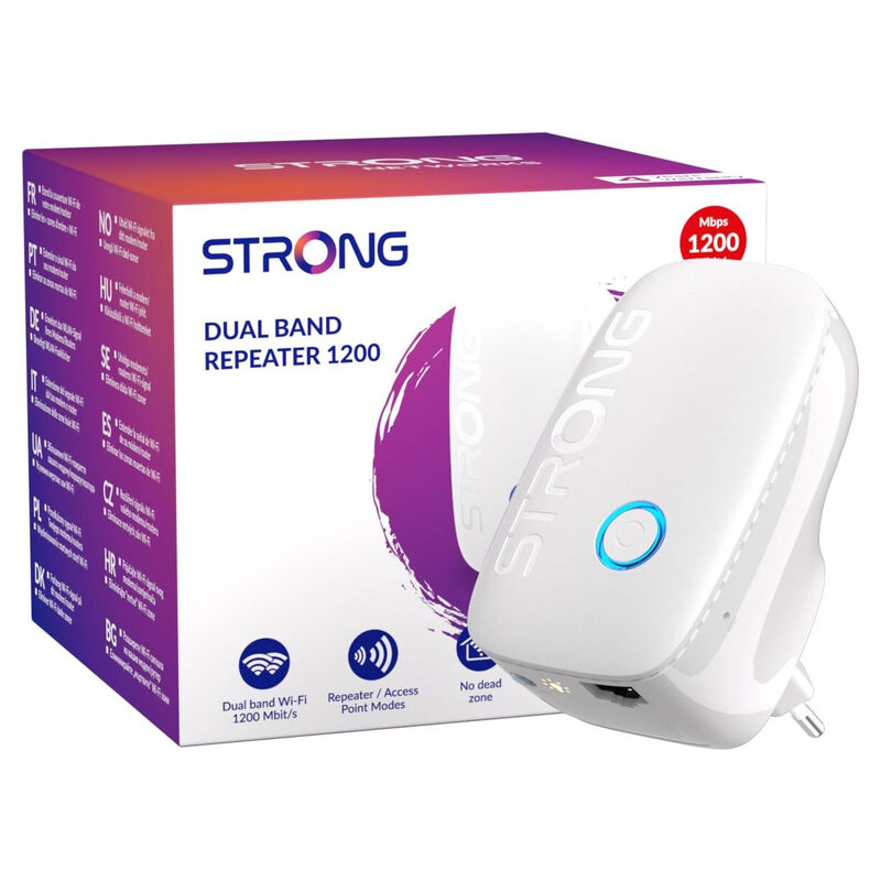Strong Dual Band Repeater 1200, weiss