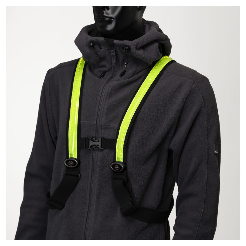 Easypix LED-Weste StreetGlow Größe L/XL Neon-Grün