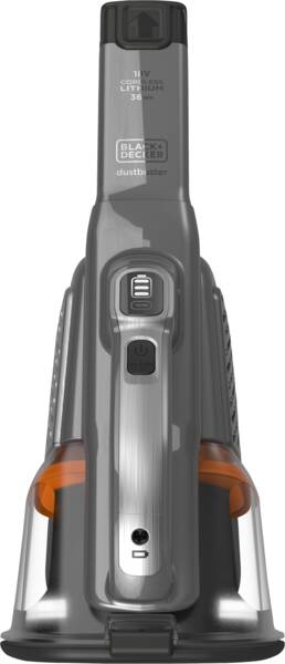 Black + Decker Akku-Handsauger BHHV520JF Titanium-Silber-Schwarz