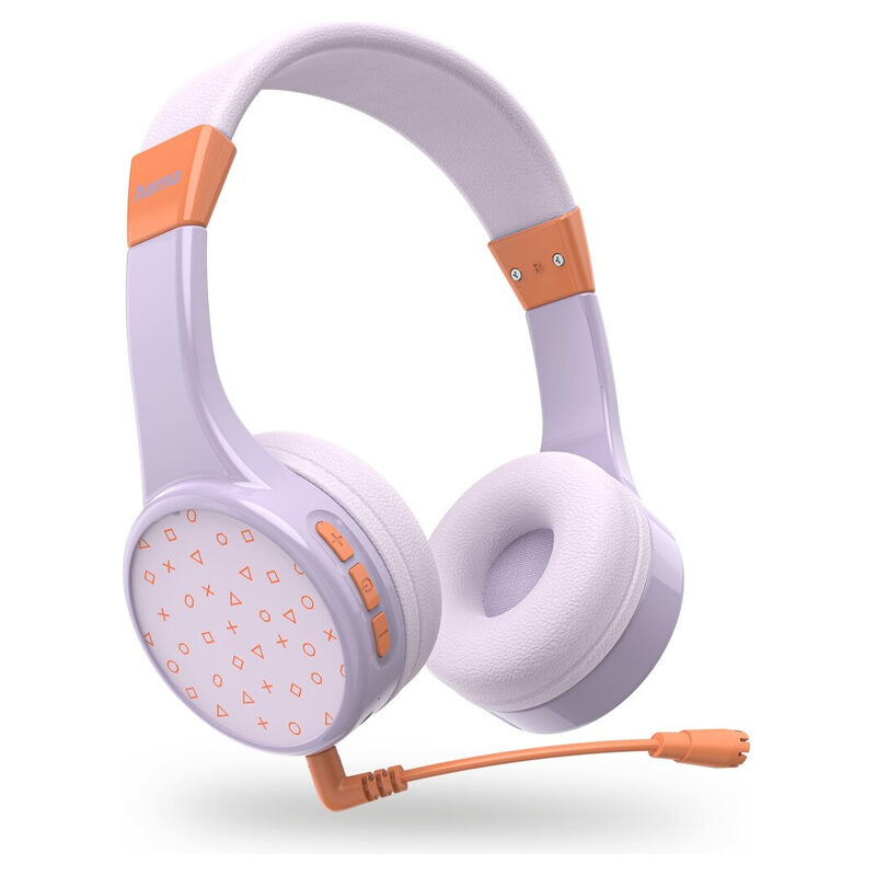 HAMA Bluetooth-Kinderkopfhörer Teens Guard II, On-Ear, Lila