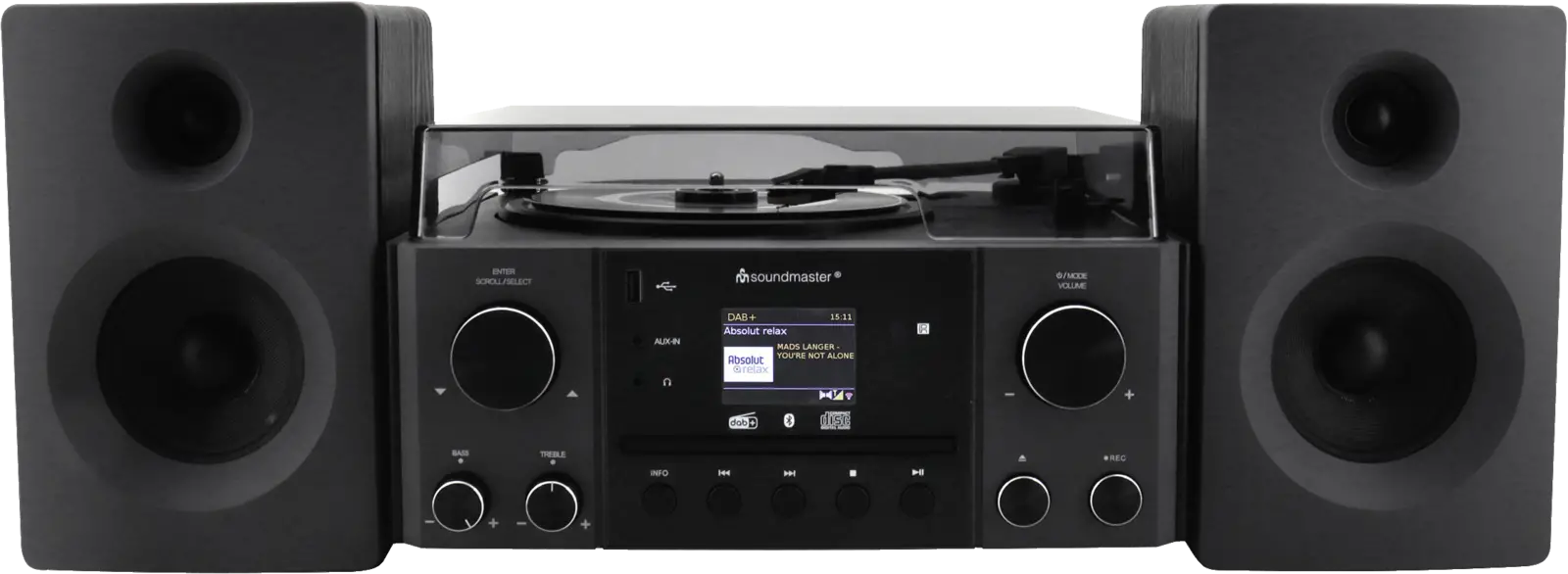 Soundmaster MCD1950SW — Schwarz