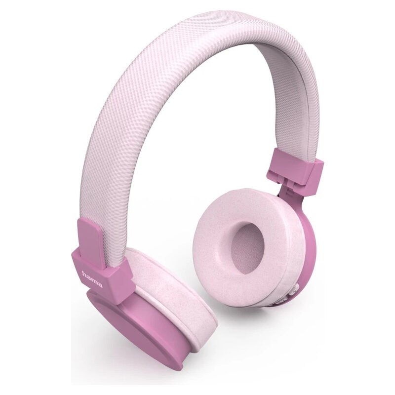 Hama Bluetooth-Kopfhörer Freedom Lit, faltbar, On-Ear, mit Mikrofon, Rosa