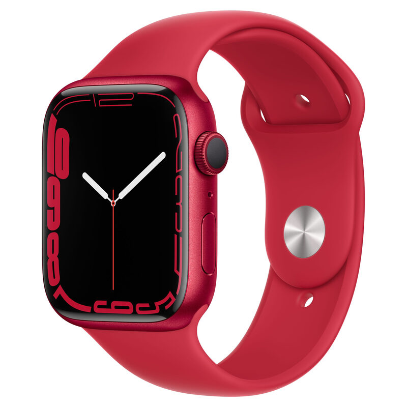 Apple Watch,S7,GPS,45mm, Alu,rot
