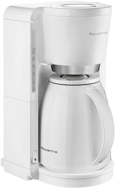 Rowenta Filterkaffeemaschine CT3801 Thermo Weiss-Edelstahl
