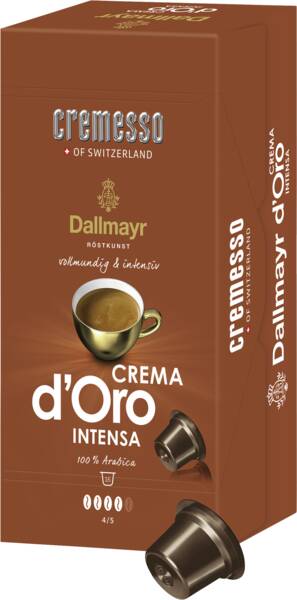 Cremesso Caffee Lungo DALLMAYR CREMA D‘ORO INTENSA