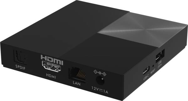 Strong Media-Player LEAP-S3 PRO Google TV Schwarz B-WARE