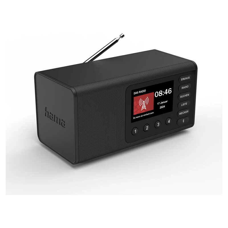 Hama Digitalradio DR1001BT schwarz