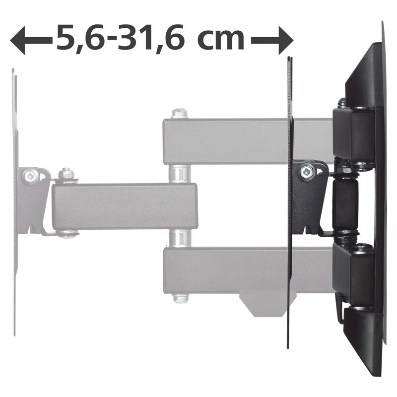 Hama TV-Wandhalterung 19-48/20kg schwarz