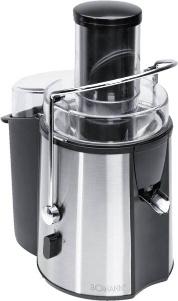 Bomann Entsafter AE 1917 CB Edelstahl-Schwarz