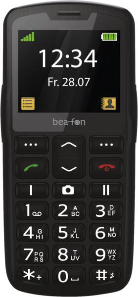 Beafon Tastatur-Handy SL260 Schwarz