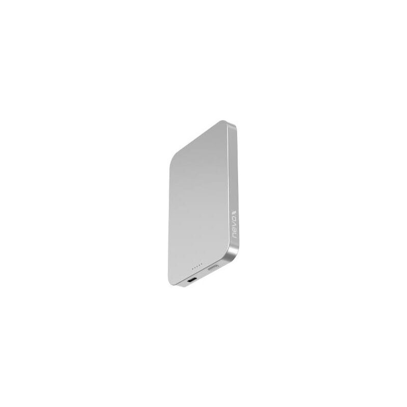 nevox MAGNETIC POWERBANK 5000mah - silber-weiss (Kompatibel mit MagSafe®)