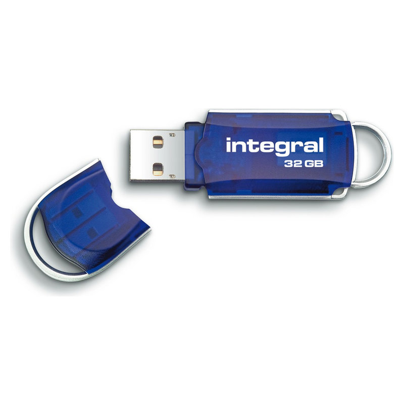 Integral USB Stick Courier 2.0 32GB blau