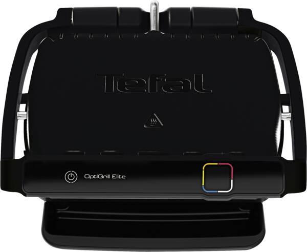 Tefal Kontaktgrill GC7508 Optigrill Elite Schwarz