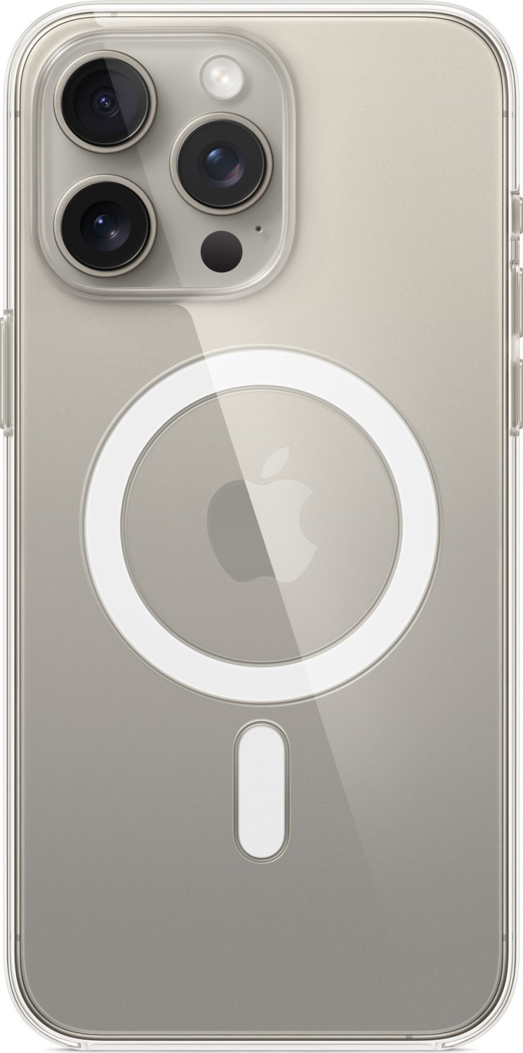 Apple Clear Case mit MagSafe für iPhone 15 Pro Max transparent