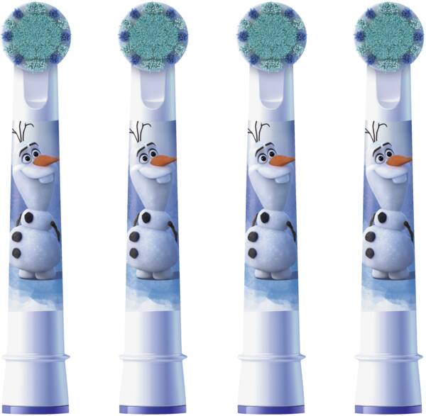 Oral-B Aufsteckbürste für Zahnbürsten Die Eiskönigin - Völlig Unverfroren II 4er