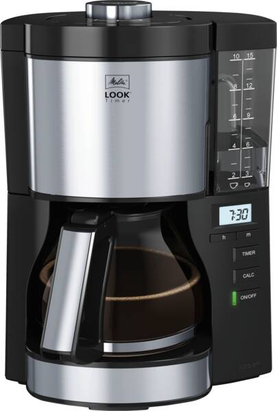 Melitta Filterkaffeemaschine Look Timer Schwarz