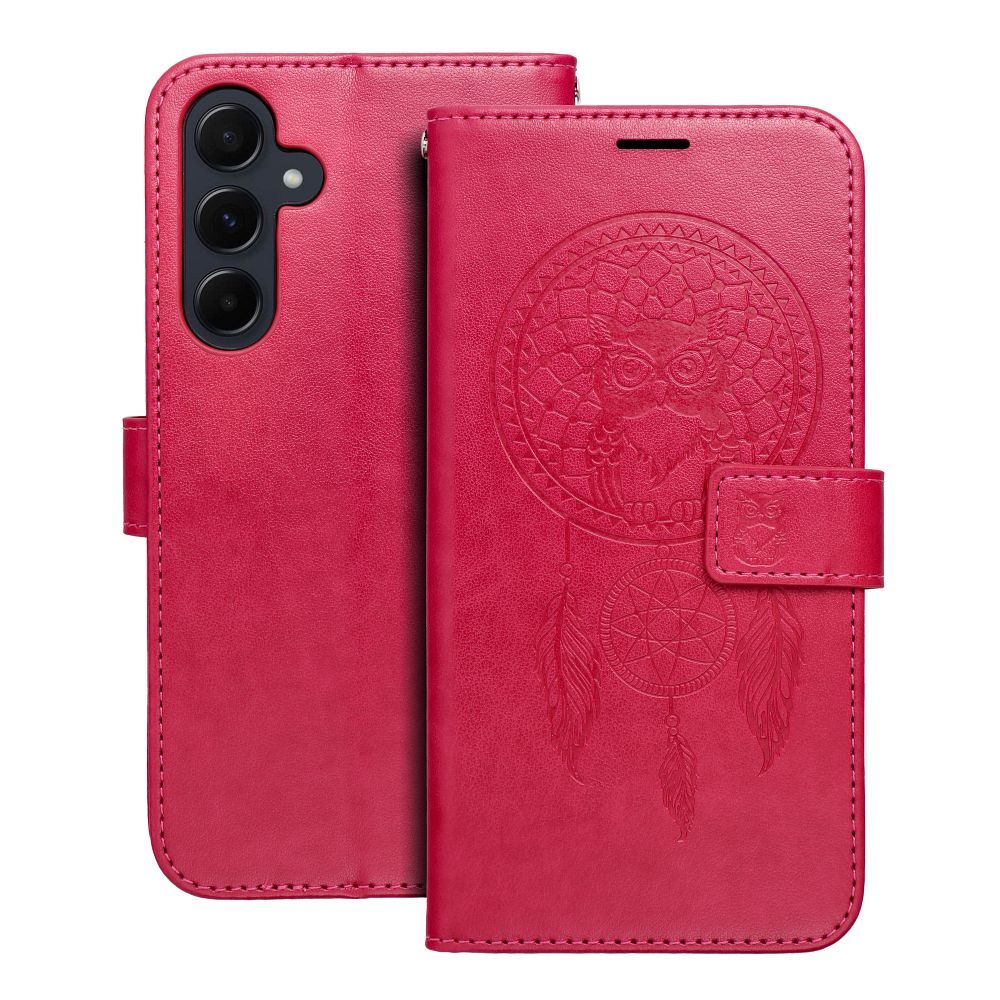 MEZZO Book case for SAMSUNG Galaxy A55 5G dreamcatcher magenta