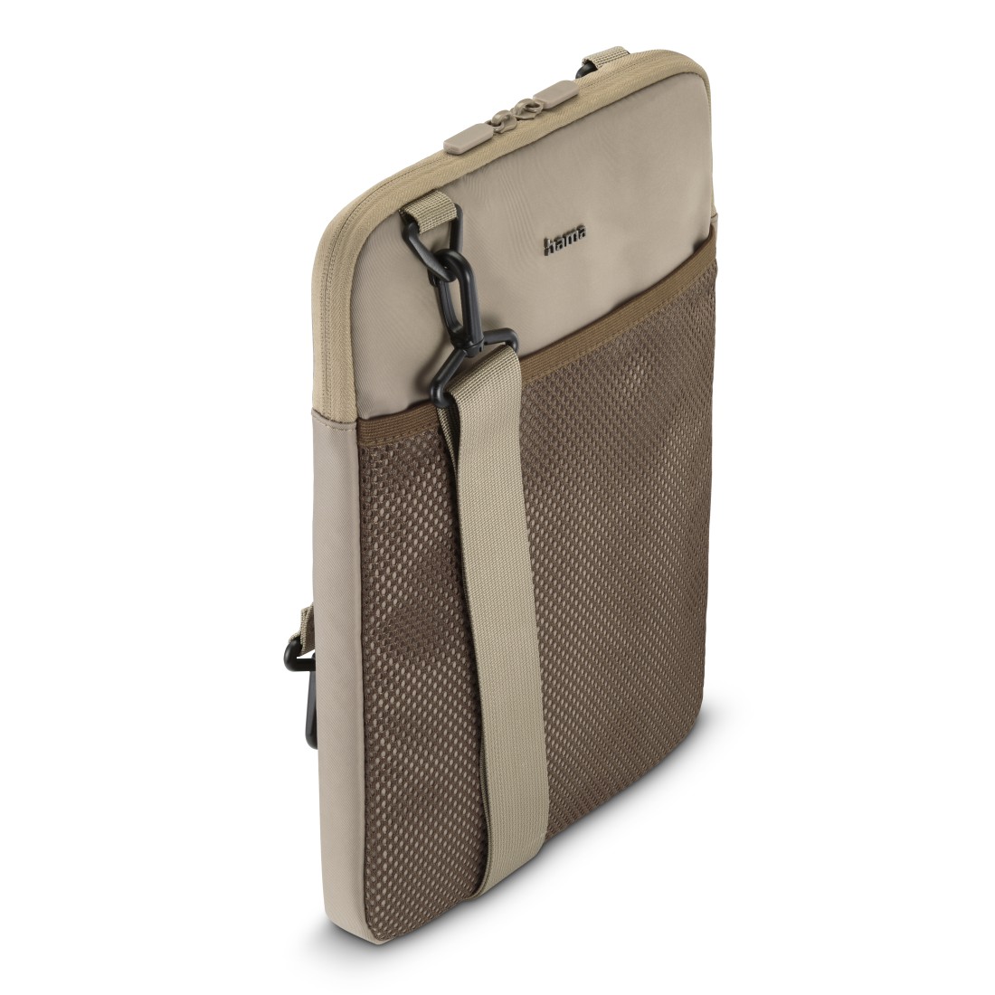 Hama Laptop-/Tablet-Sleeve "To Go" zum Umhängen, bis 31 cm (12,1"), Beige-Braun