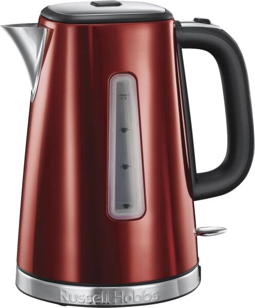 Russell Hobbs Wasserkocher Luna Solar Red Rot