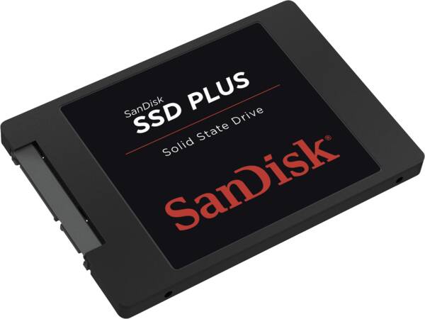 Sandisk Solid State Drive (SSD), intern SSD PLUS 1TB