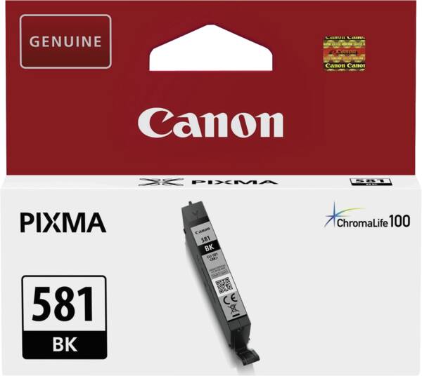 Canon Tintenpatrone CLI-581 BK Schwarz