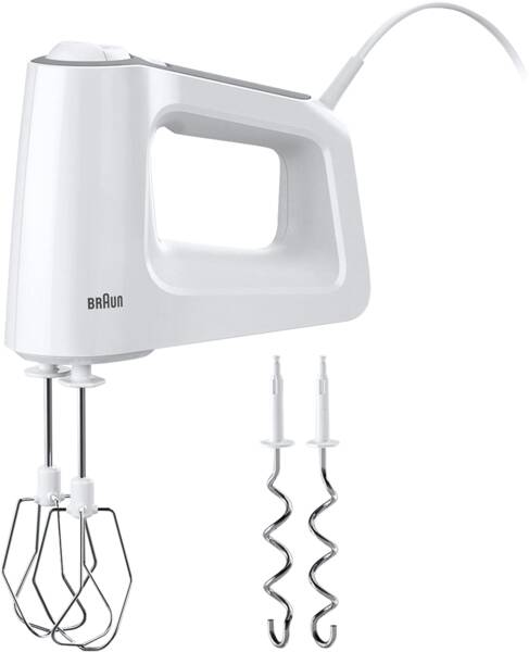 Braun Domestic Home Handmixer HM 3100 Weiss