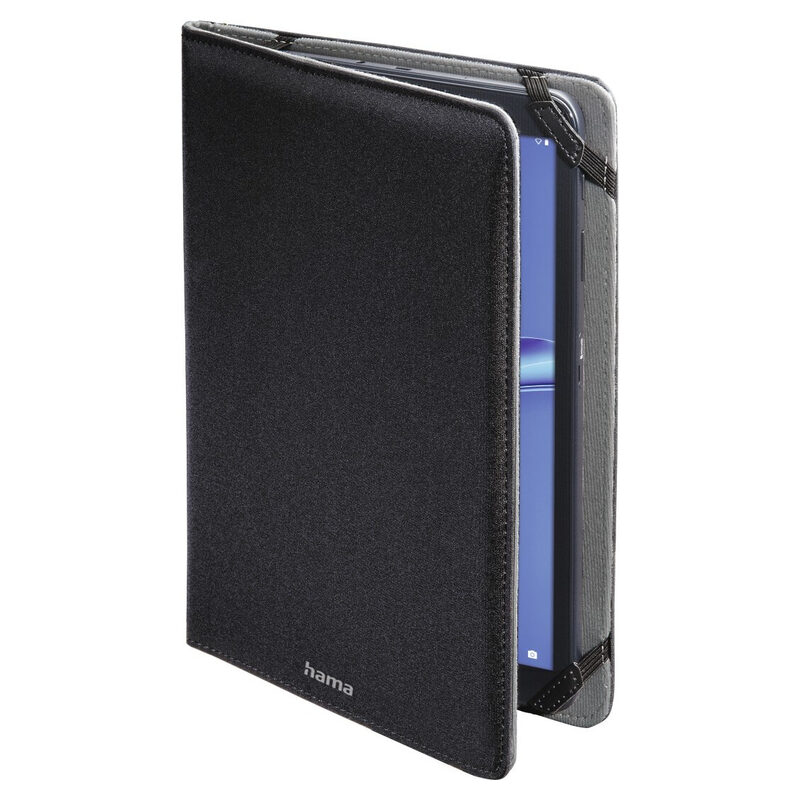 Hama Tablet-Case Strap universal für Tablets von 24 - 28cm (9,5 - 11 Zoll), Schwarz