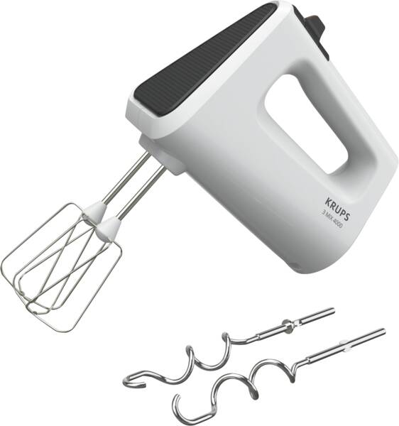 Krups Handmixer GN4001 3Mix 4000 Weiss