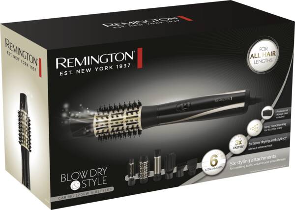 Remington Lockenbürste AS7700 Schwarz-Gold