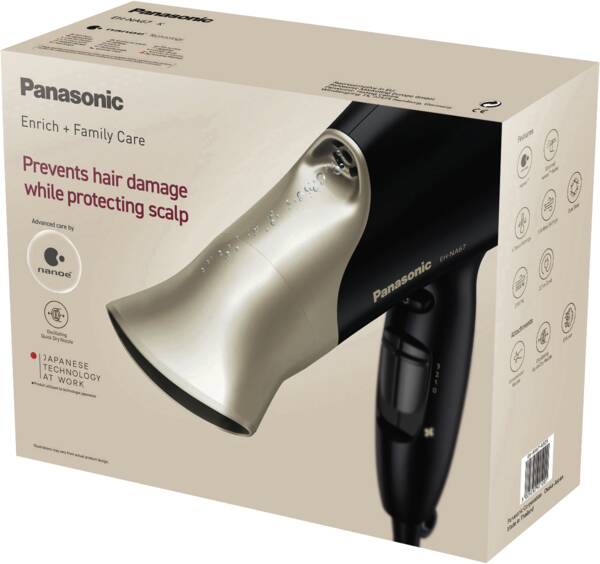 Panasonic Elektro SDA Haartrockner EH-NA67PN825