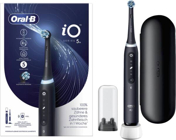 Oral-B Elektrische Zahnbürste 5 iO Series Schwarz