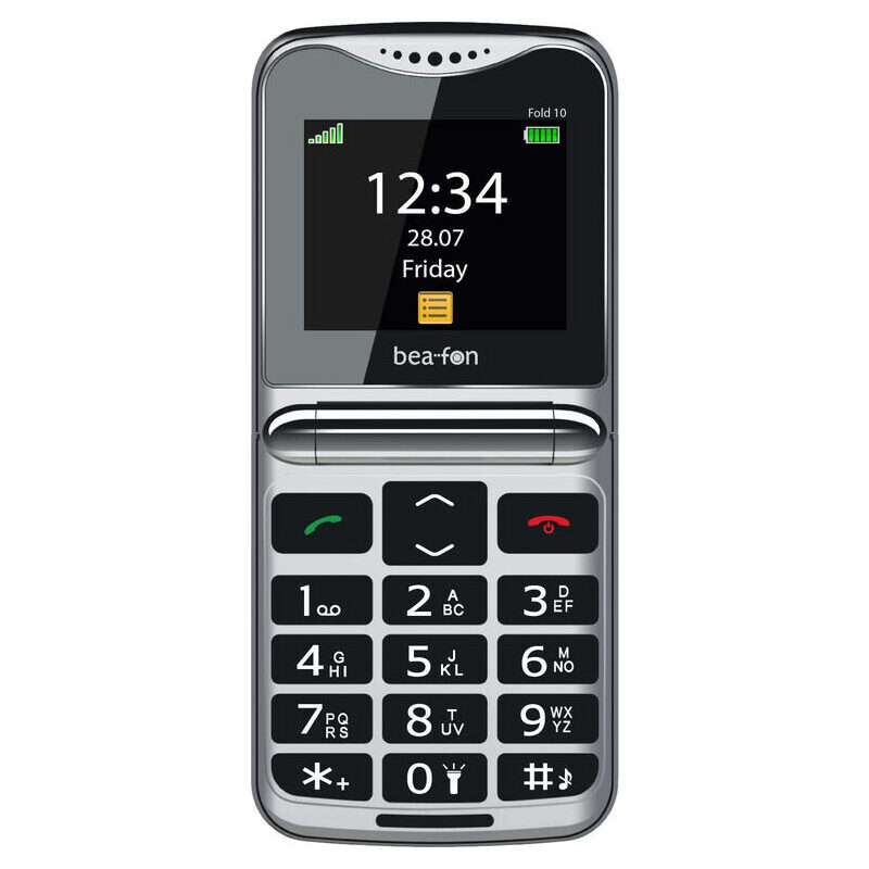 Beafon Fold 10 LTE, schwarz