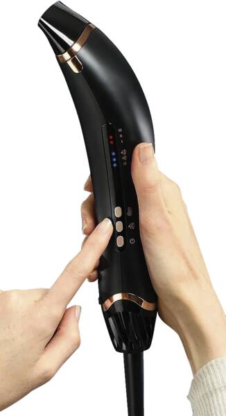 Rowenta Haartrockner CF8C20 Air motion Schwarz-Kupfer
